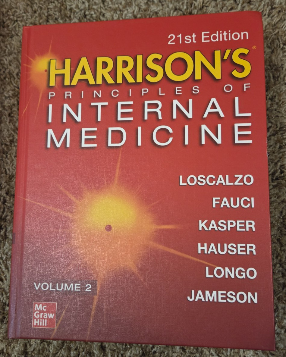 Harrison’s Principles of Internal Medicine, Twenty-First Edition (Vol. 1 & 2)