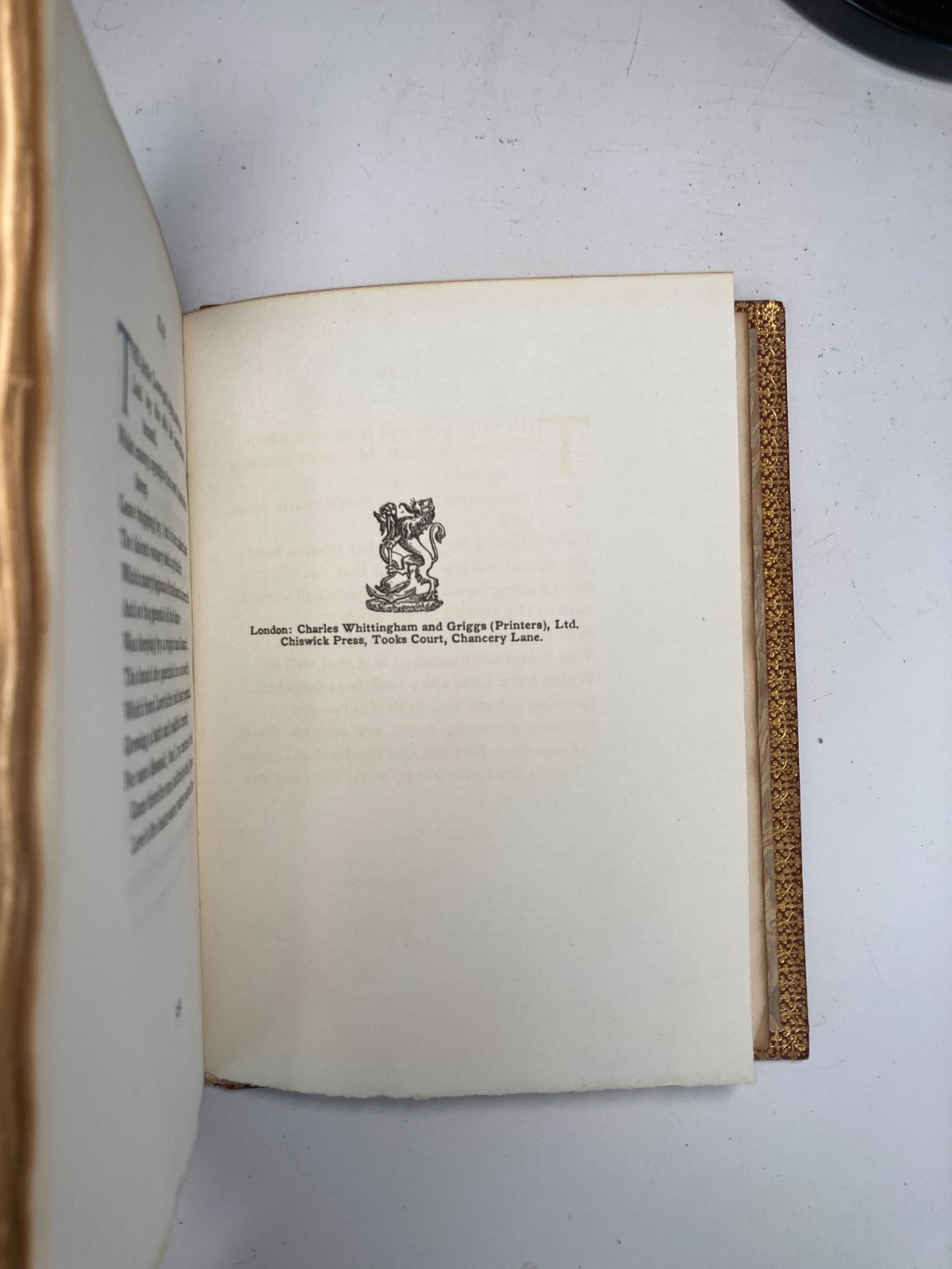 1928 Shakespeare SONNETS Bayntun Riviere Leather Binding Gilt Arms