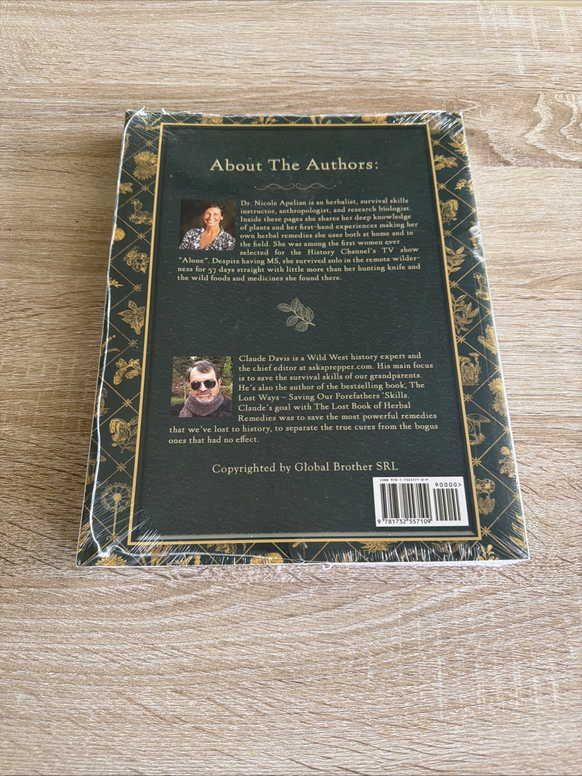 NEW SEALED The Lost Book of Herbal Remedies (paperback with color pictures)