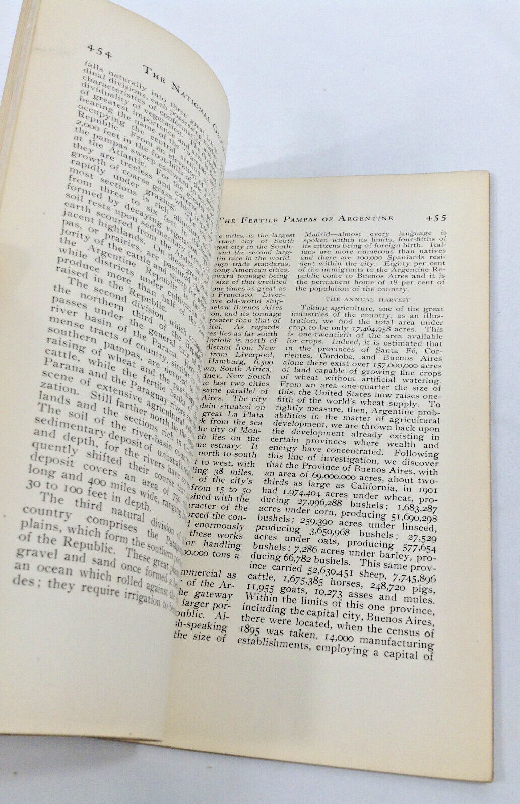 1906 August | National Geographic Magazine | Front & Rear Cover Detached | Map