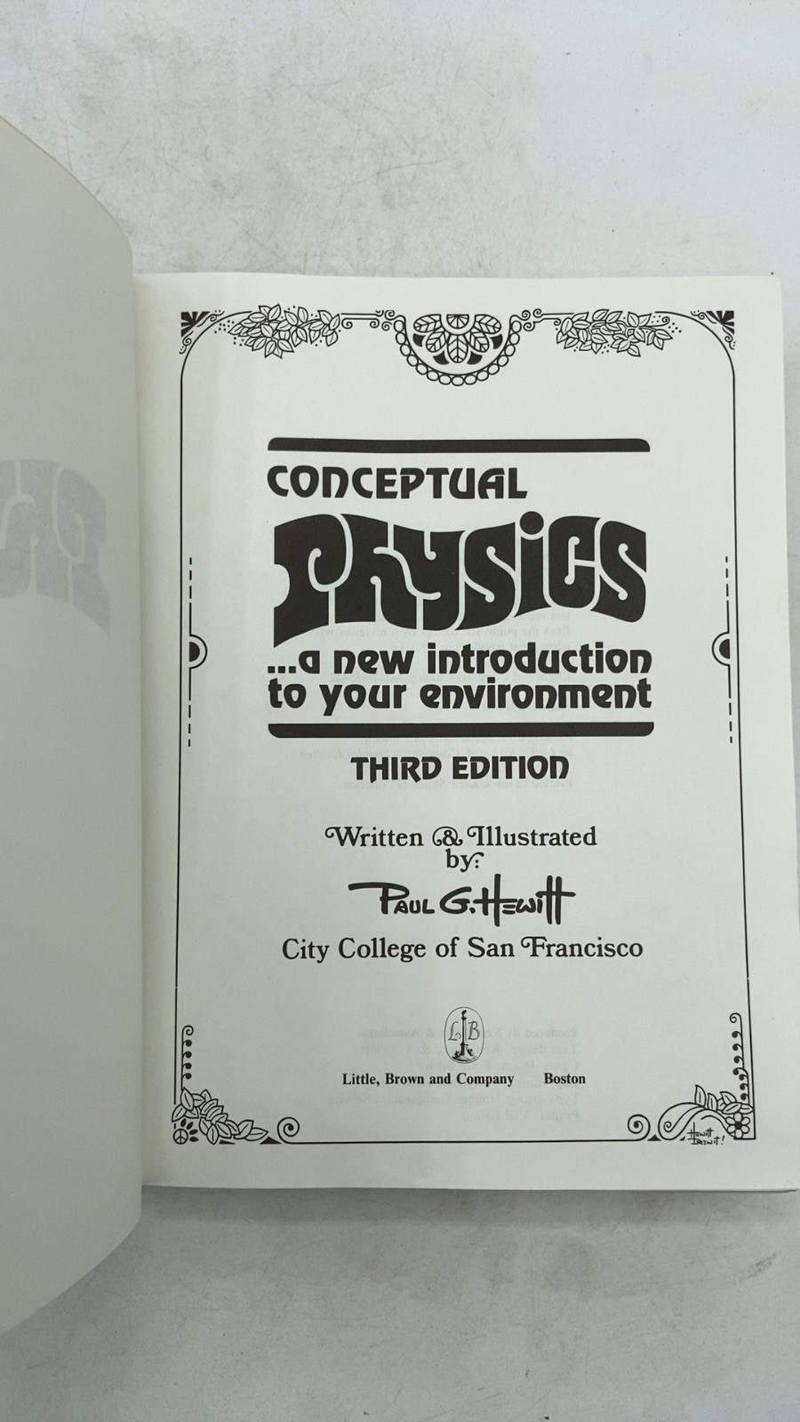 Conceptual Physics: A New Introduction to Your Environment Paul G. Hewitt Har…