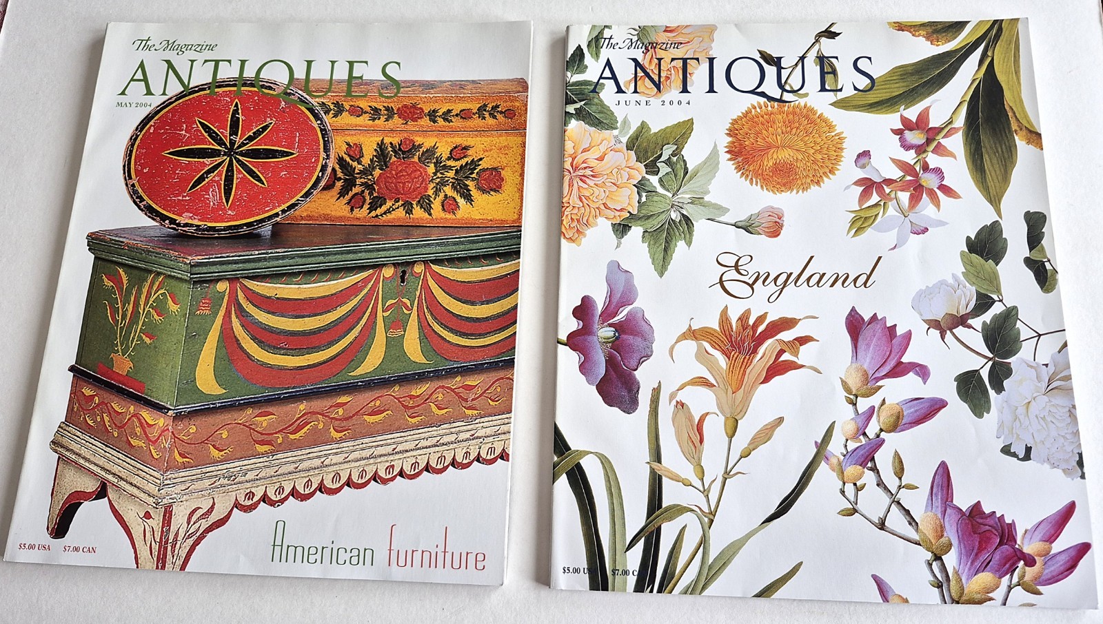The Magazine ANTIQUES 2004 full set 12 issues