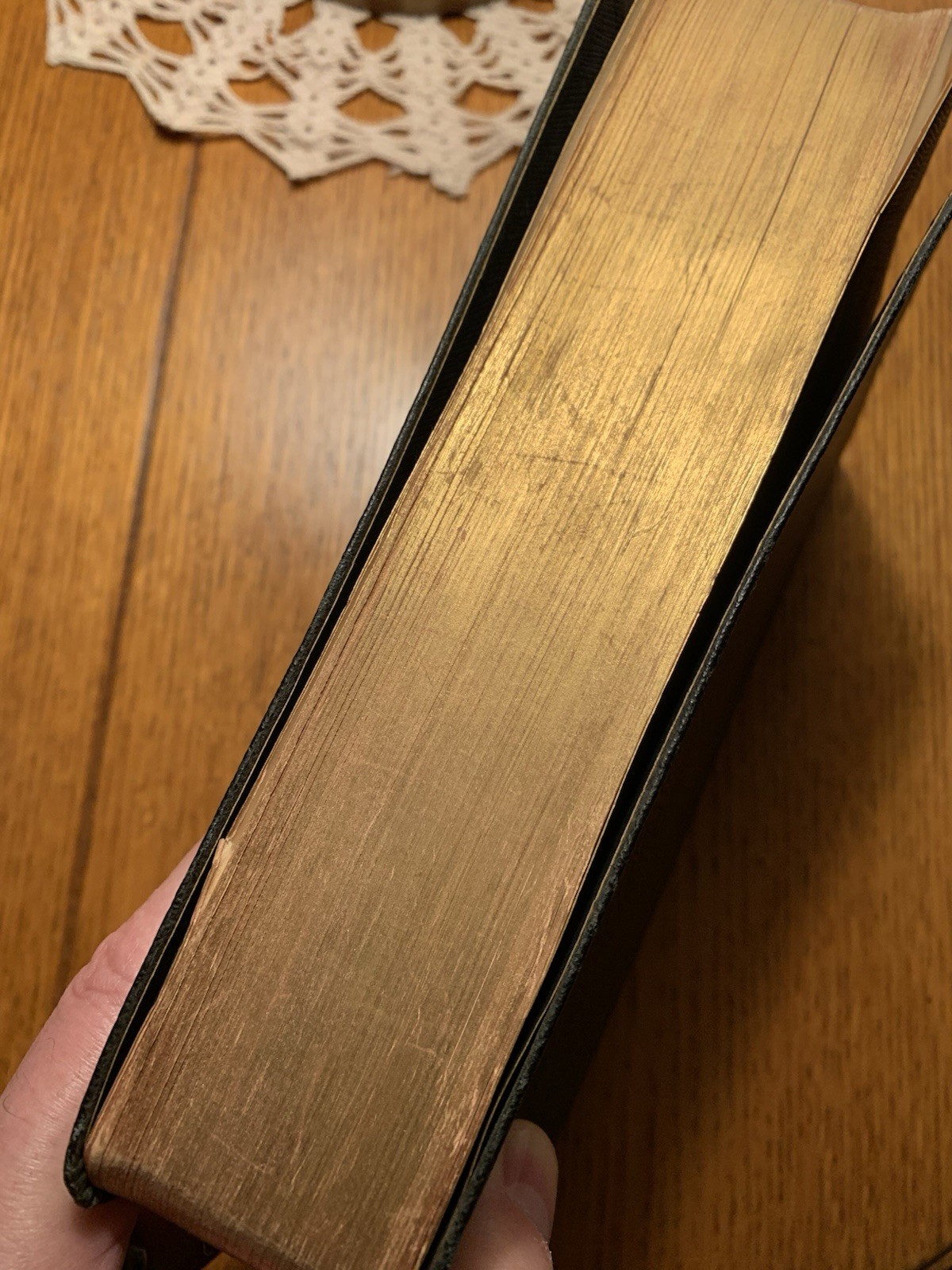 OXFORD ANNOTATED BIBLE RSV Revised Standard Version LEATHER 1962 Old & New Test