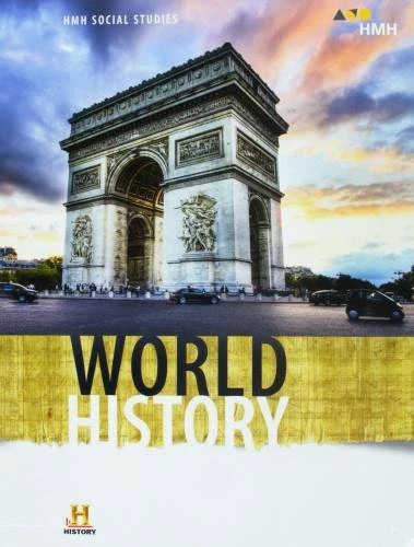 HMH Social Studies World History: Student Edition 2018 – Hardcover – GOOD