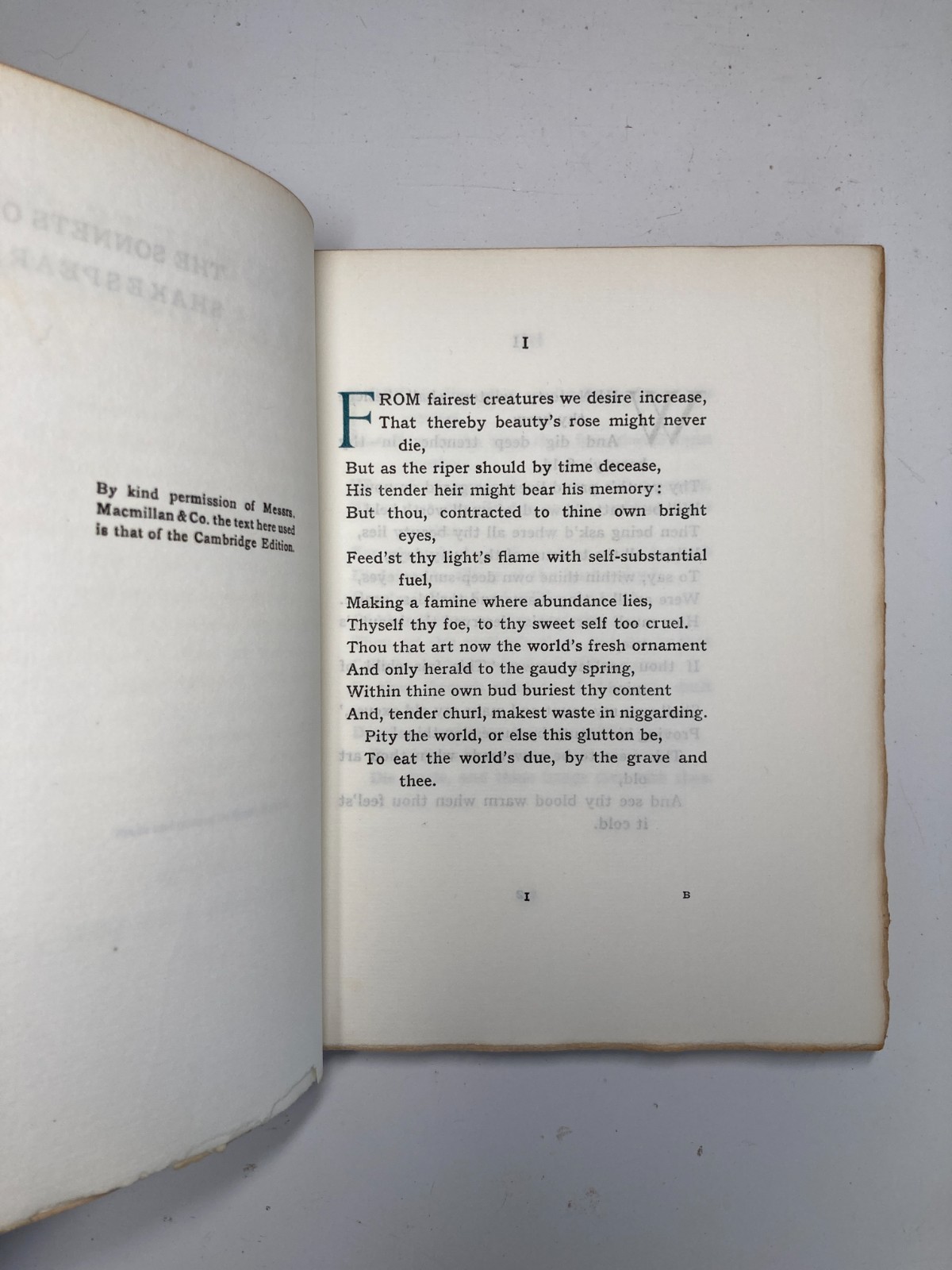 1928 Shakespeare SONNETS Bayntun Riviere Leather Binding Gilt Arms