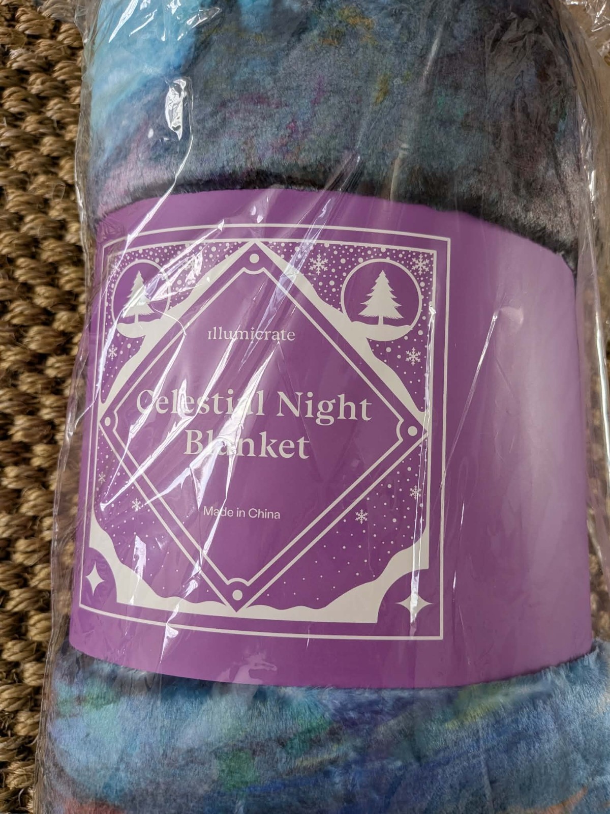 Illumicrate Celestial Night Blanket – 100% Polyester – Multi Coloured – Machine