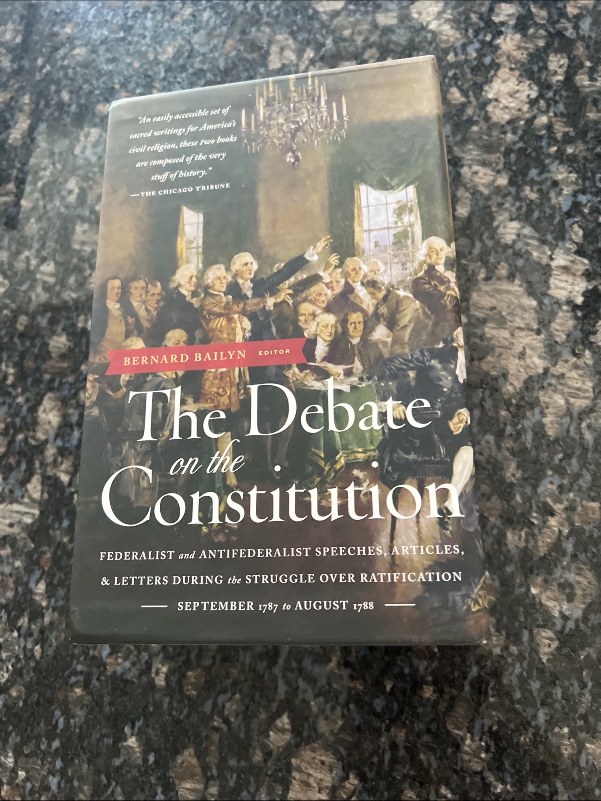 Library of America: THE DEBATE ON THE CONSTITUTION Vol. 1 & 2~Slip Cover