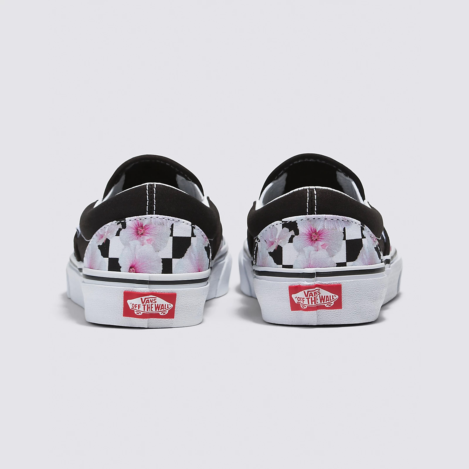 Vans Hibiscus Check Classic Slip-On Shoe Black VN0A5JLXBM8
