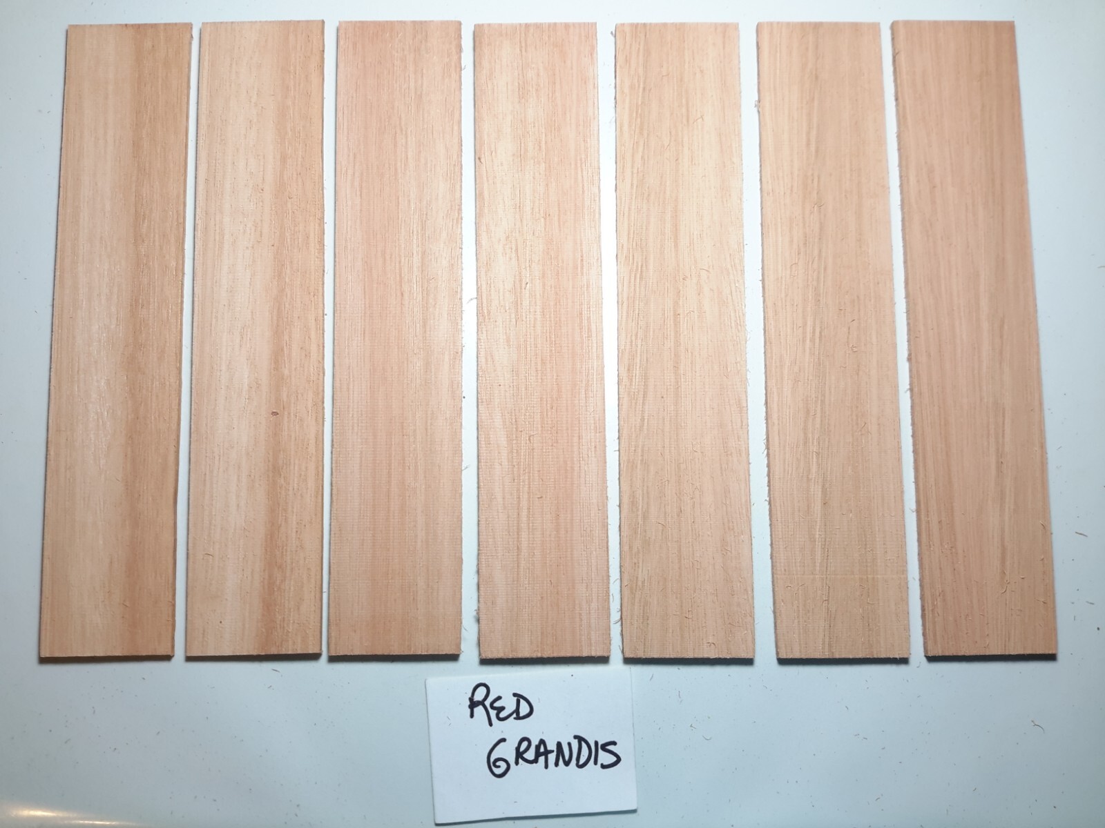 Unsanded Craft Wood, Knife Scales, Bookmarks U Pick Species 1/8″ x 1 5/8″ x 8″