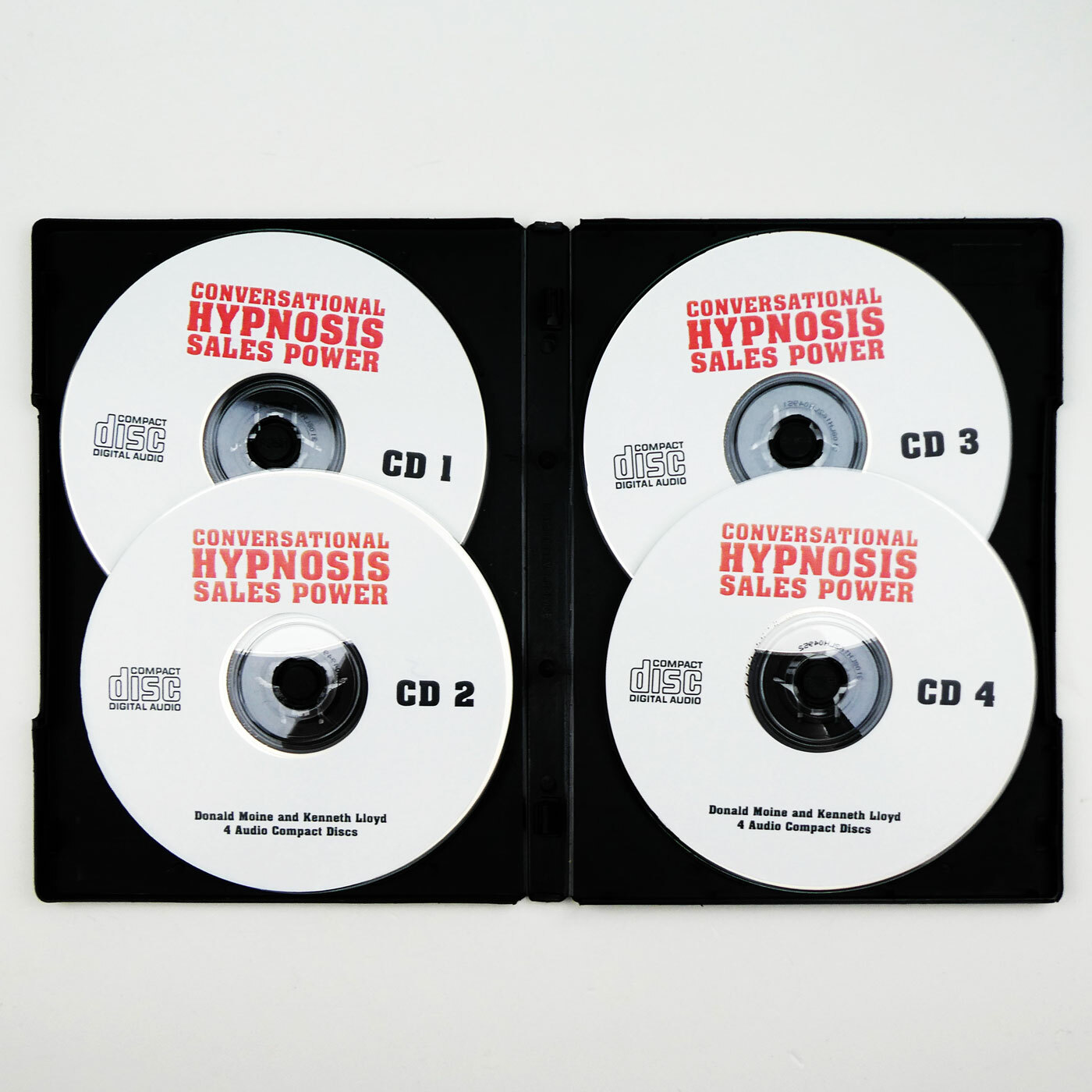 CONVERSATIONAL HYPNOSIS SALES POWER Stealth Covert Hypnotism lesson 4cd tutorial