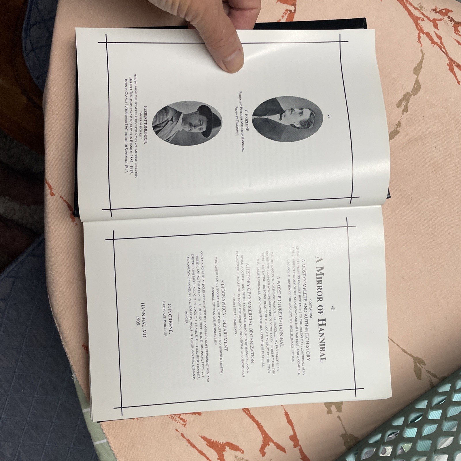 “Mirror of Hannibal” Revised Edition 1990 By J. Hurley and Roberta Hagood