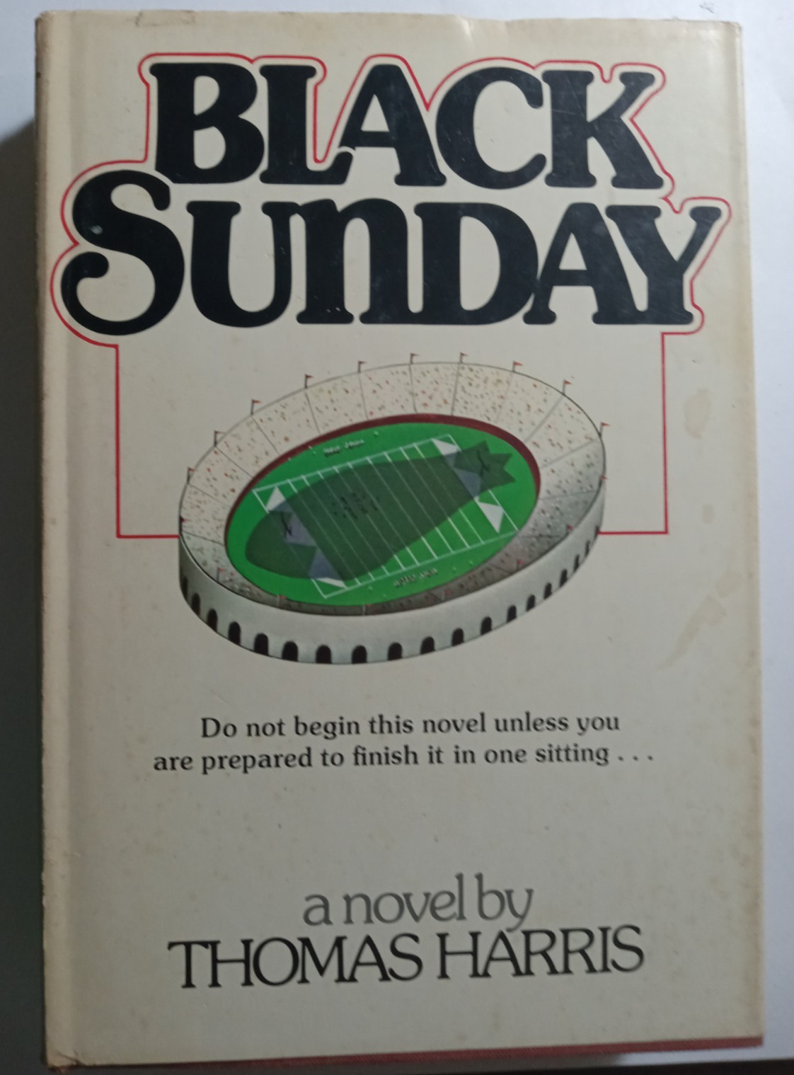 Black Sunday by Thomas Harris HC/DJ 1st Edition Good+ condition