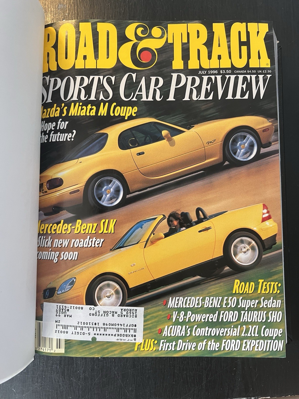 Road & Track Magazine Lot of 40 hardbound RARE – PICK YOUR YEAR