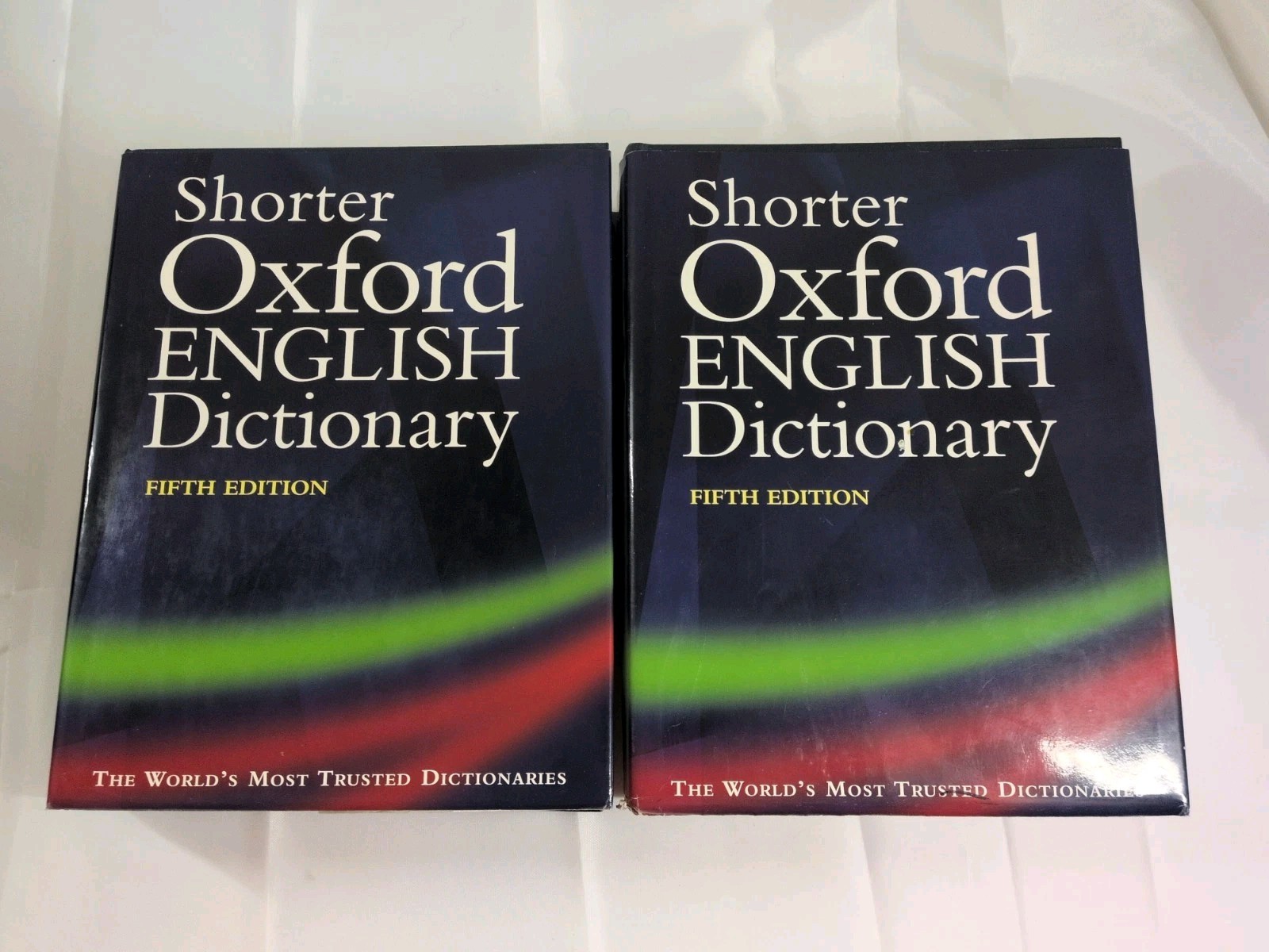 Shorter Oxford English Dictionary Fifth Edition 2-Volume Hardcover Set 2003