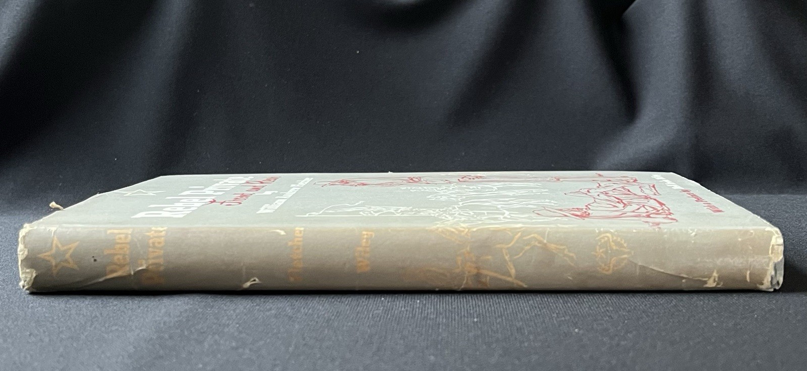 Rebel Private: Front & Rear by William A Fletcher—1st Ed/1954—HC/DJ & Illus