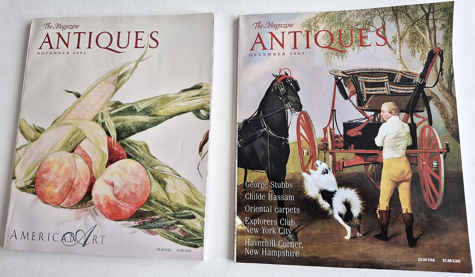 The Magazine ANTIQUES 2004 full set 12 issues