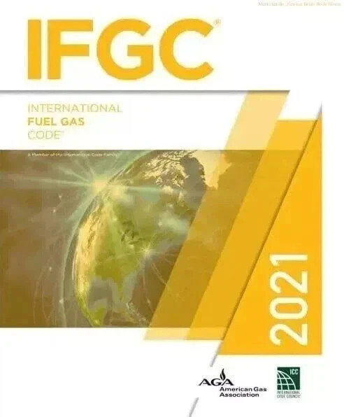 IFGC 2021 international fuel gas code 2021 paper back Free Shipping