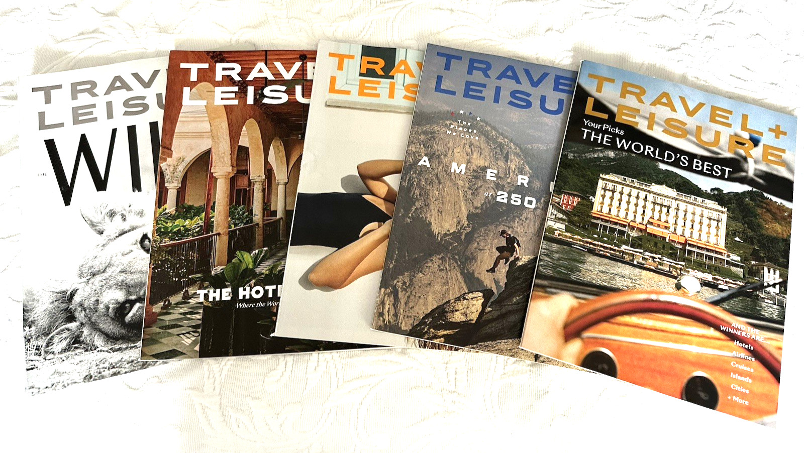 Travel + Leisure Magazine Lot Of 5 Feb to Jul 2026 Issues For Travel Enthusiasts
