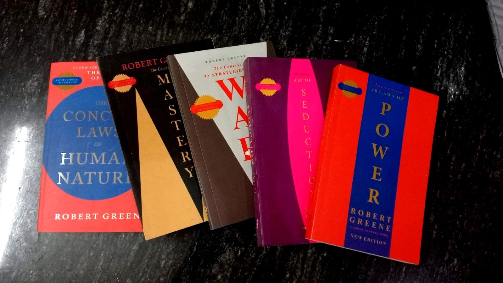 The Concise ROBERT GREENE 5 BOOK SET PAPERBACK FREE SHIP USA ITEM