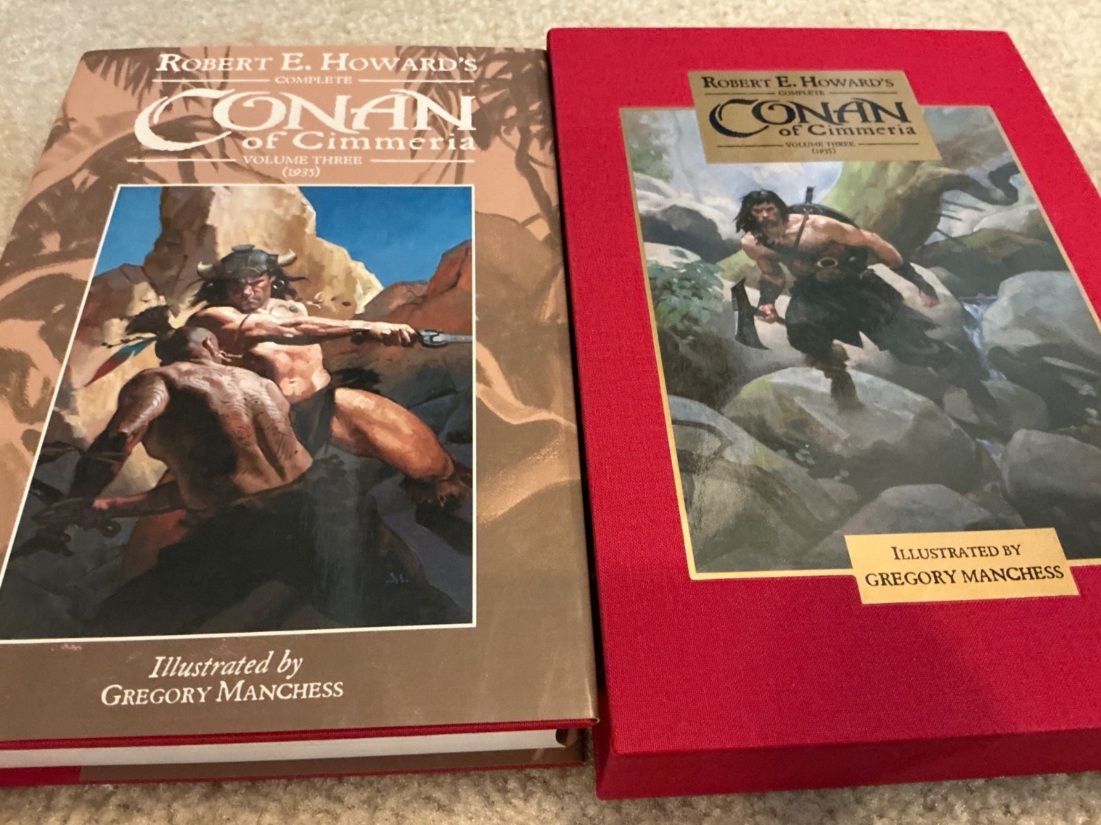 CONAN OF CIMMERIA by R.E. Howard Volume 3 #103/1000 Greg Manchess 2005 LTD/ED NM
