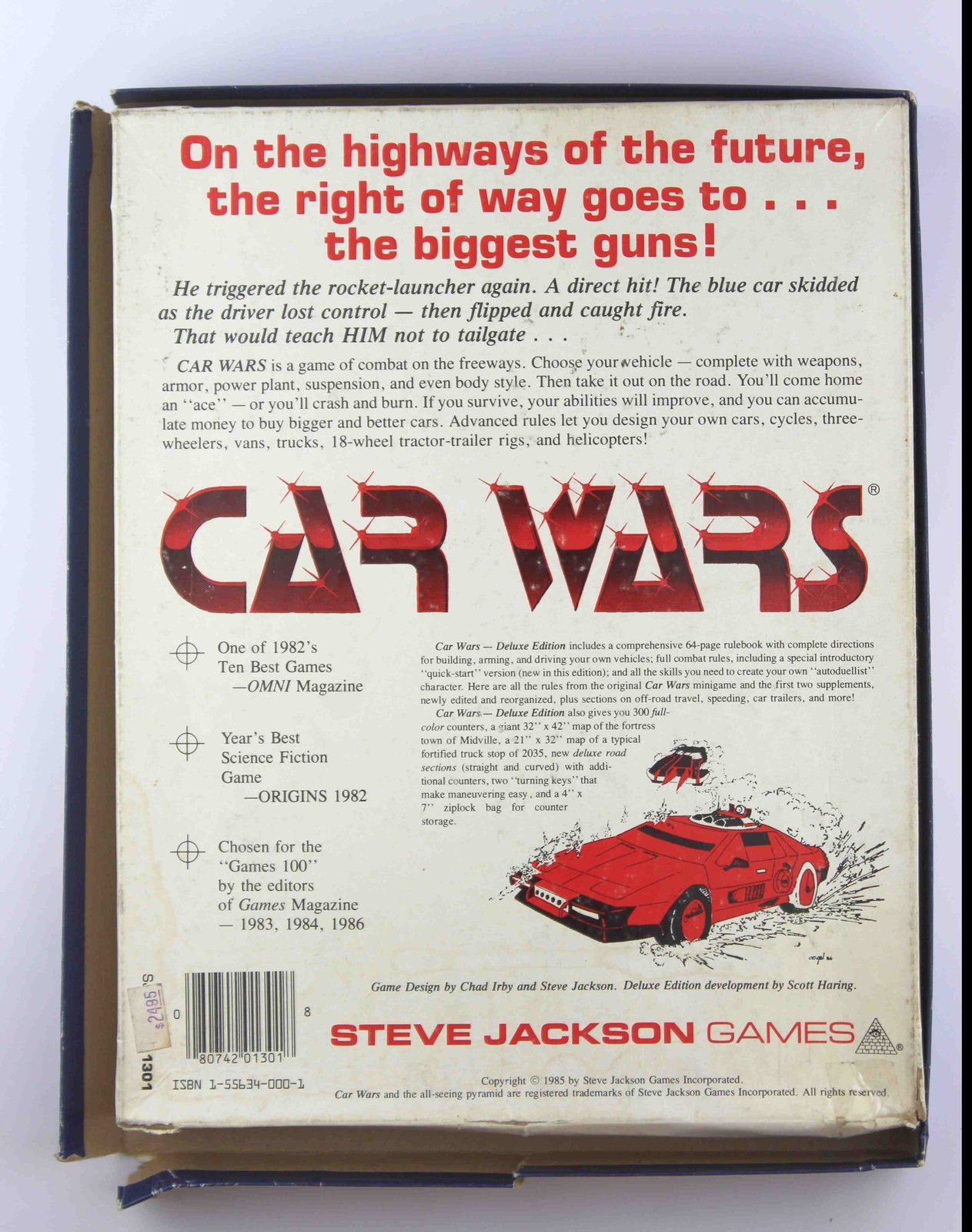 Car Wars 2nd Ed Deluxe Edition Various SJG