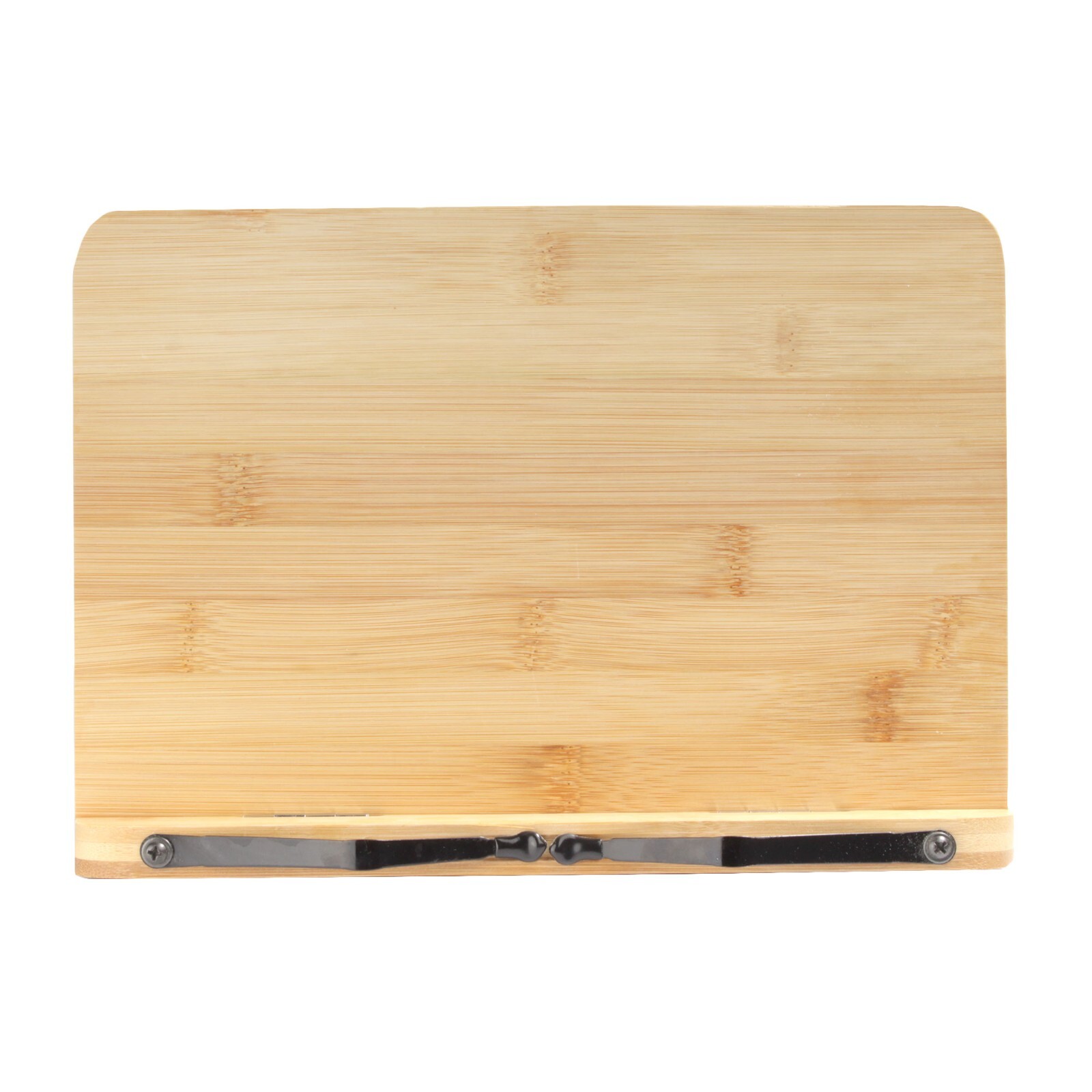 Universal Bamboo Book Stand, for Cookbooks, Reading, Cell Phone, Art, Music