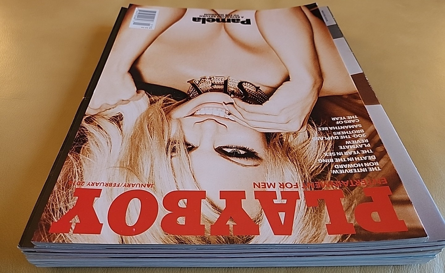 2016 PLAYBOY MAGAZINE JAN/FEB PAMELA ANDERSON & MAR APR MAY JUN JUL/AUG Lot of 6