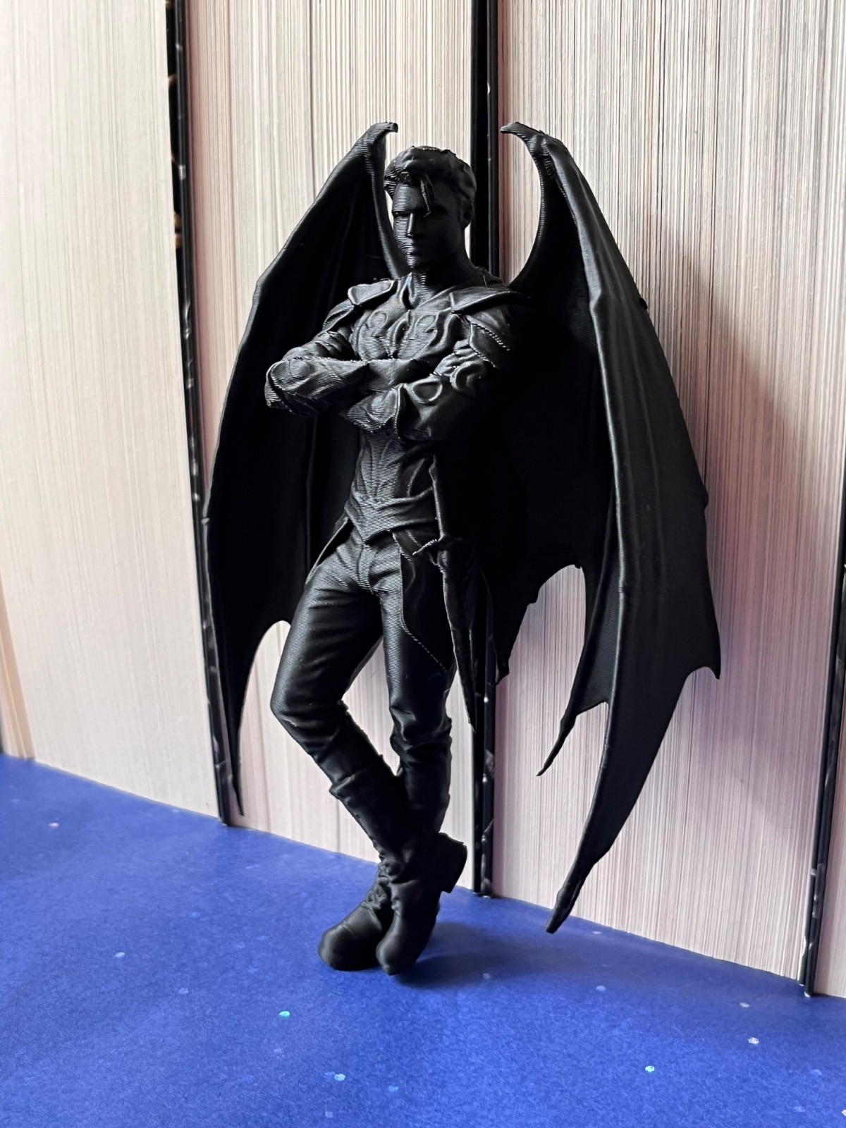 ACOTAR Inspired Bat Wing Male Figure | Fantasy Book Nook Decor