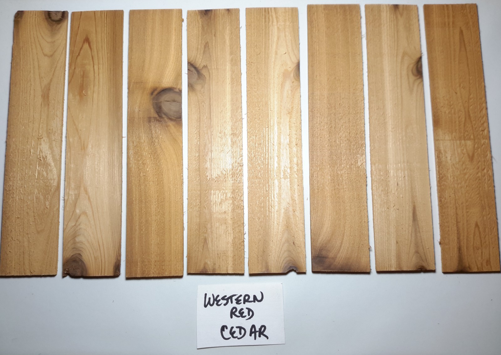 Unsanded Craft Wood, Knife Scales, Bookmarks U Pick Species 1/8″ x 1 5/8″ x 8″