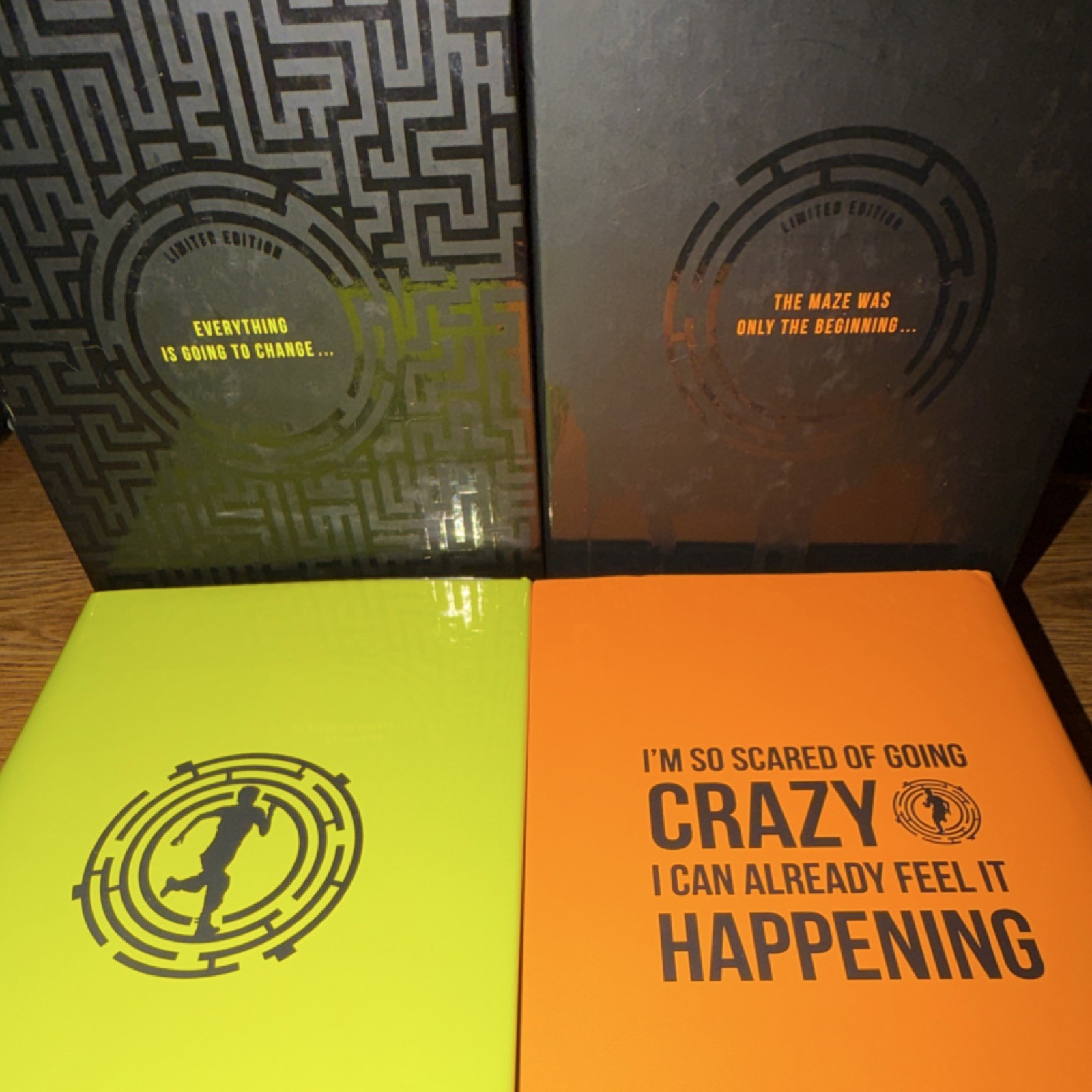 James Dashner Maze Runner & Scorch Trials Signed Limited Edition Slipcased Set