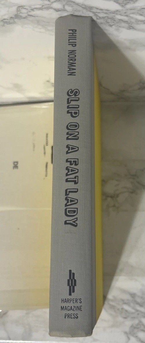 Philip Norman SLIP ON A FAT LADY 1st U.S. Edition 1970