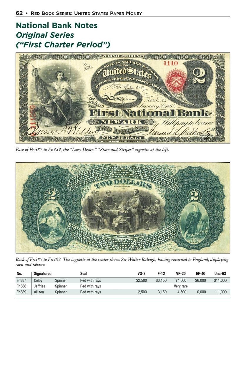 Official Red Book Guide United States Paper Money US Currency Catalog 2024 New